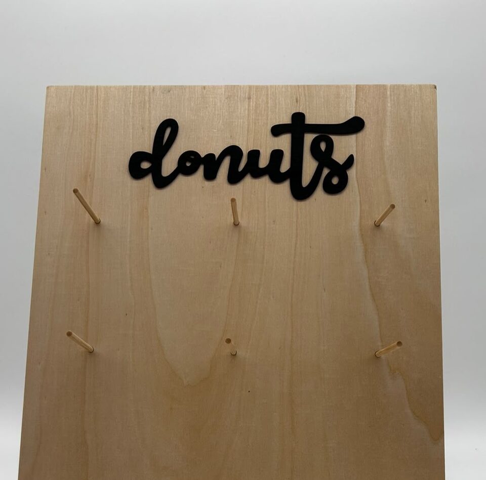 Donut Aufsteller