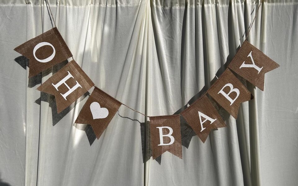 Wimpelkette "Oh Baby"