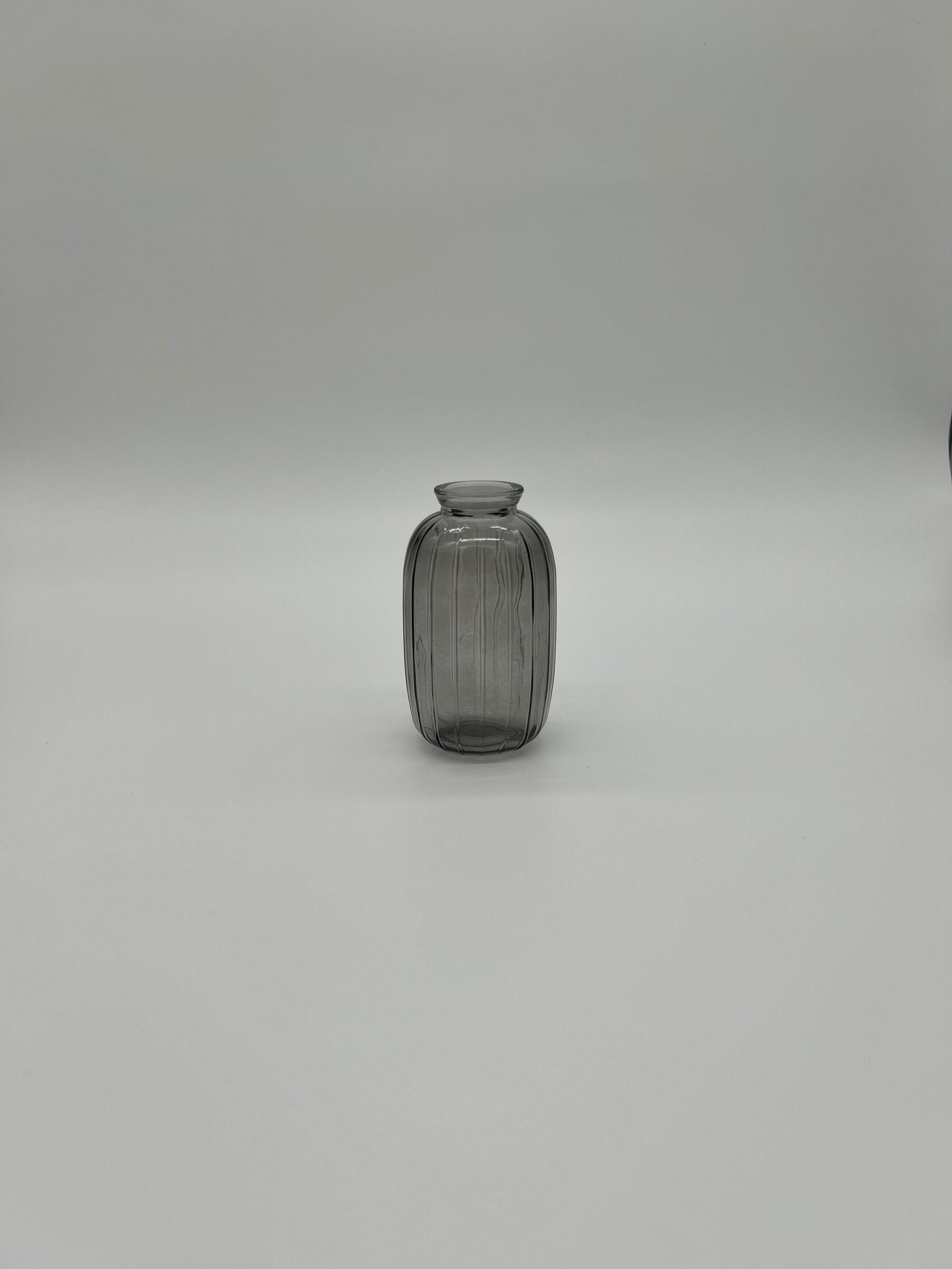 Vase schwarz/transparent